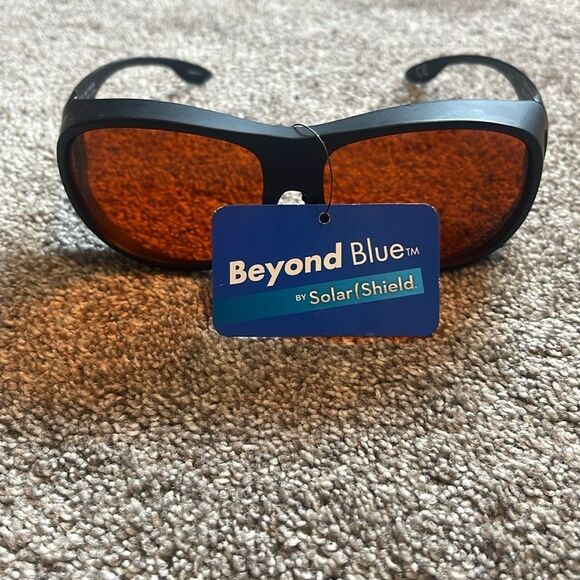 NWT Foster Grant Shield Oval Fitover Sunglasses In Tortoise Havana/Amber Brown - Picture 5 of 10